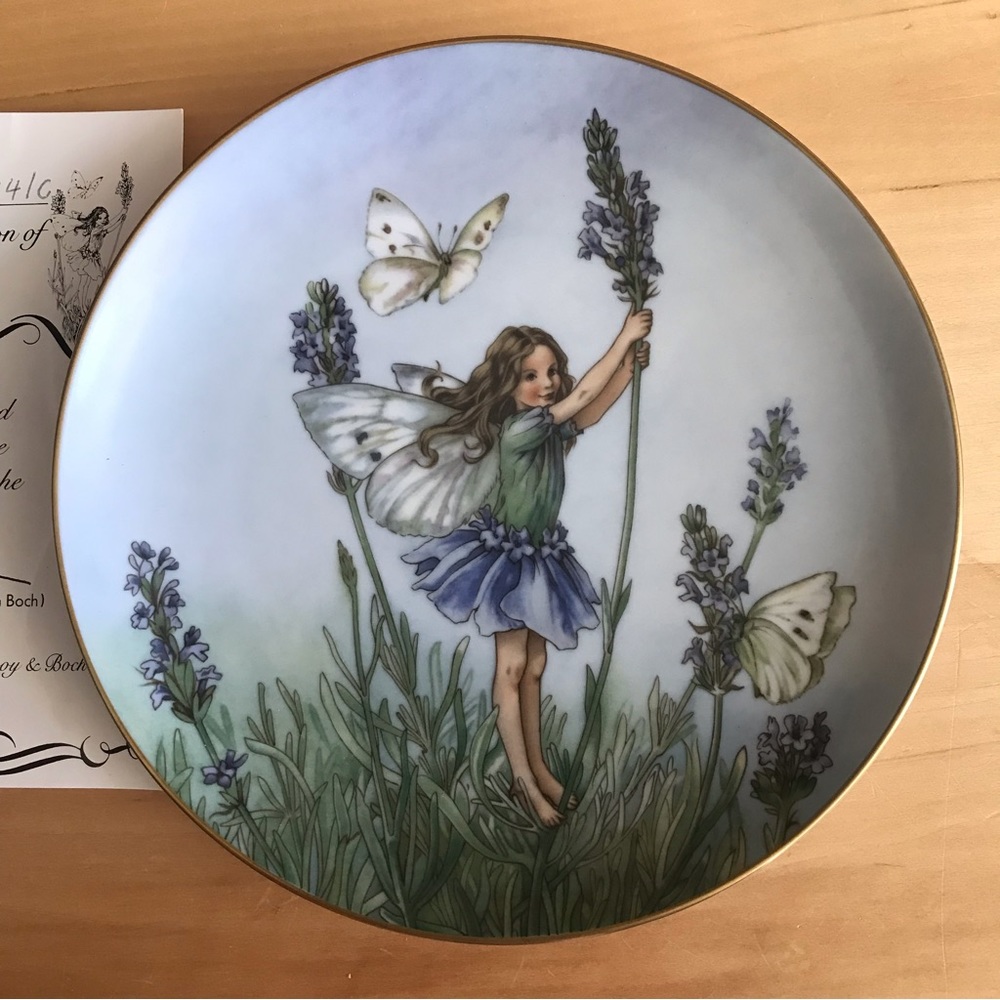 Heinrich Villeroy & Boch The Lavender Fairy plate